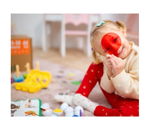 TOOKY TOY Box Pudełko XXL Montessori Edukacyjne 7w1 Sensoryczne 25-30 Mies.