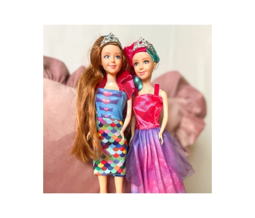 WOOPIE Leļļu Komplekts Princeses 4in1