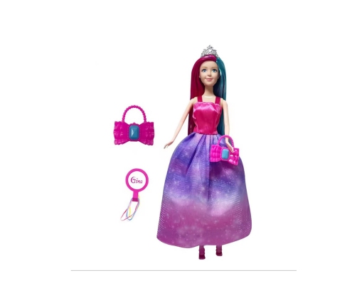 WOOPIE Leļļu Komplekts Princeses 4in1