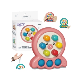 WOOPIE Gra Zręcznościowa Wbijanka Kreta Sznurek Ośmiornica Różowy 2w1 WOOPIE Gra Zręcznościowa Wbijanka Kreta Sznurek Ośmiornica Różowy 2w1