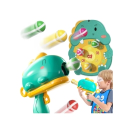 WOOPIE Gra w Rzutki Pistolet Dinozaur na Kulki Rzepy Tarcza Punkty Strzelanie WOOPIE Gra w Rzutki Pistolet Dinozaur na Kulki Rzepy Tarcza Punkty Strzelanie