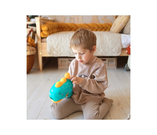 WOOPIE Gra w Rzutki Pistolet Dinozaur na Kulki Rzepy Tarcza Punkty Strzelanie