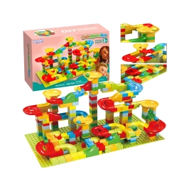 WOOPIE Tor Kulkowy Kulodrom Zjeżdżalnia dla Kulek Konstrukcja 340 el. WOOPIE Tor Kulkowy Kulodrom Zjeżdżalnia dla Kulek Konstrukcja 340 el.