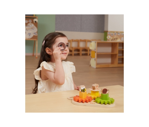 VIGA Drewniany Sorter Koła Zębate 