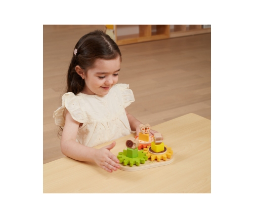 VIGA Drewniany Sorter Koła Zębate 