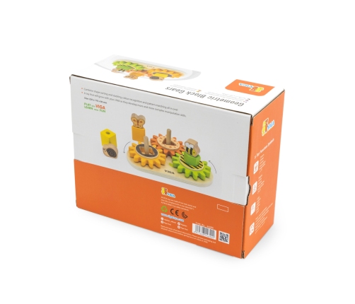 VIGA Drewniany Sorter Koła Zębate 