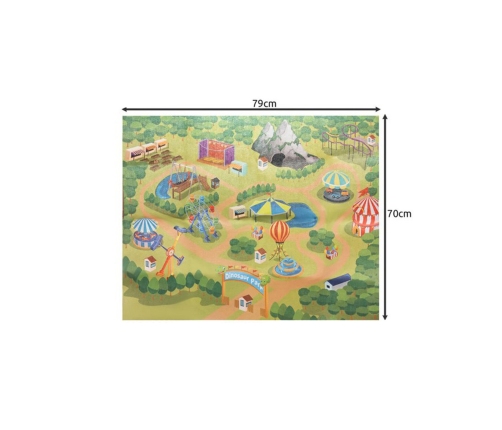 WOOPIE Duży Zestaw Figurki Dinozaury XXL + Mata 