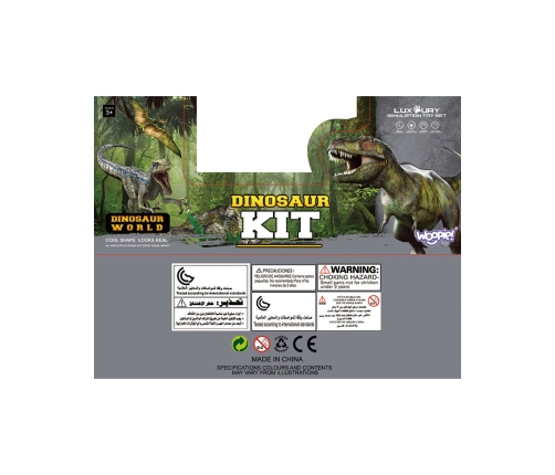 WOOPIE Duży Zestaw Figurki Dinozaury XXL + Mata 