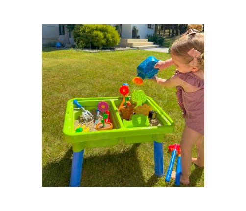 WOOPIE Stolik Wodny 2w1 Piaskownica 13 Akc.