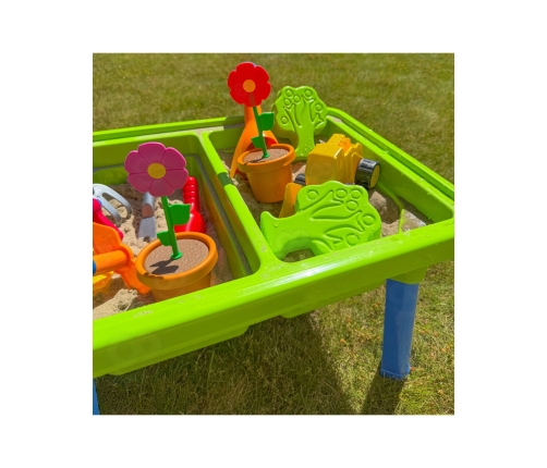 WOOPIE Stolik Wodny 2w1 Piaskownica 13 Akc.