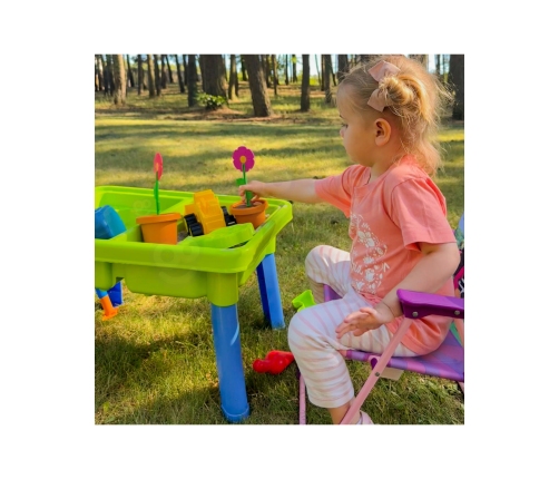 WOOPIE Stolik Wodny 2w1 Piaskownica 13 Akc.