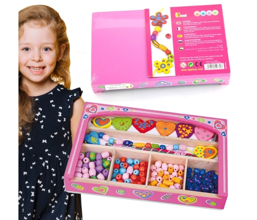 CLASSIC WORLD Zestaw Kolejka Tor Drewniany Pociąg + Sorter Kształtów 40 el.