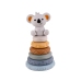 WOOPIE Zestaw Edukacyjna Piramdka Koala 2w1 Gryzak