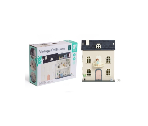 CLASSIC WORLD Drewniany Domek dla Lalek Vintage