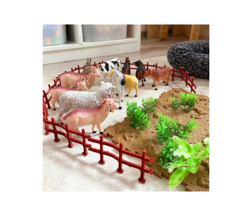 WOOPIE Zestaw Figurki Farma + Kuferek 57 el.