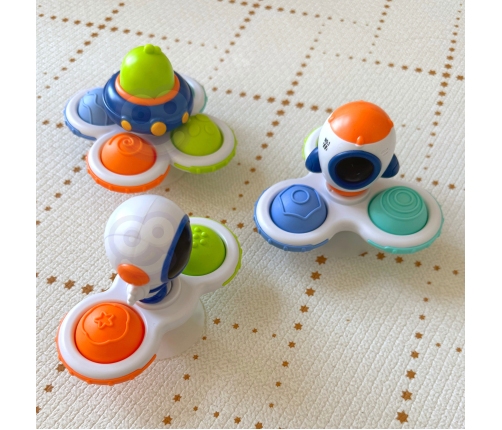 WOOPIE BABY Kosmiczny Spinner Pop-it  Zabawka Sensoryczna  Wymienne 3 szt.