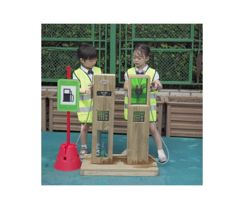 CLASSIC WORLD EDU Dystybutor Paliwa Stacja Ładowania do Samochodów