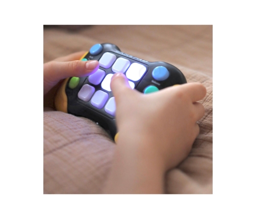 WOOPIE Elektroniczna Gra Zręcznościowa Pop-It Fidget Toy Gamepad Niebieski