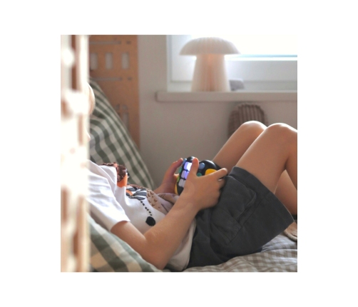 WOOPIE Elektroniczna Gra Zręcznościowa Pop-It Fidget Toy Gamepad Niebieski