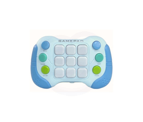 WOOPIE Elektroniczna Gra Zręcznościowa Pop-It Fidget Toy Gamepad Niebieski