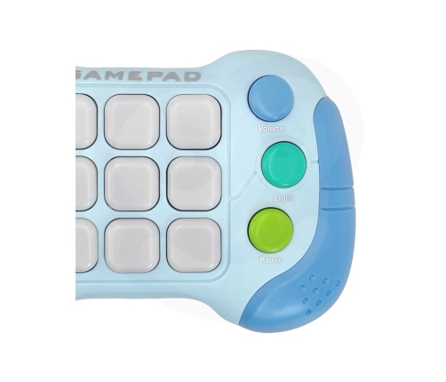 WOOPIE Elektroniczna Gra Zręcznościowa Pop-It Fidget Toy Gamepad Niebieski