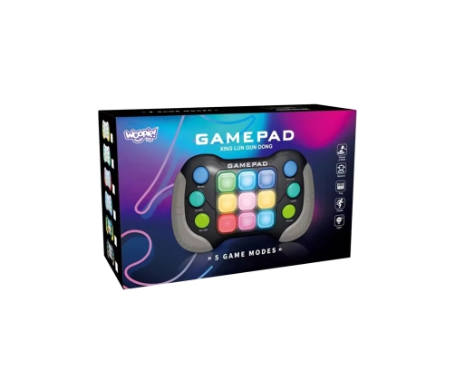 WOOPIE Elektroniczna Gra Zręcznościowa Pop-It Fidget Toy Gamepad Niebieski