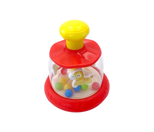 WOOPIE BABY Kolorowe Koniki Czerwona Bączek Karuzela