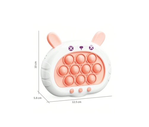 WOOPIE Gra POP IT Elektryczna Antystresowa Zręcznościowa Króliczek