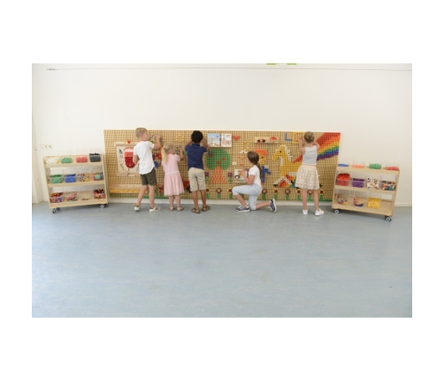 MASTERKIDZ Tablica Naukowa Kreatywna STEM Zestaw 2 Sztuki 120x80cm