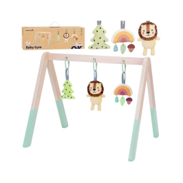 TOOKY TOY Baby Gym Stojak Edukacyjny Gimnastyczny 3 Zawieszki