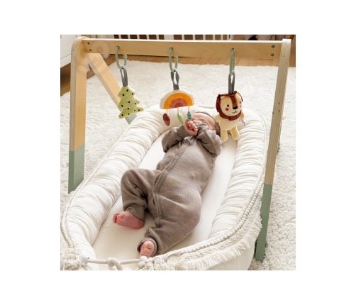 TOOKY TOY Baby Gym Stojak Edukacyjny Gimnastyczny 3 Zawieszki