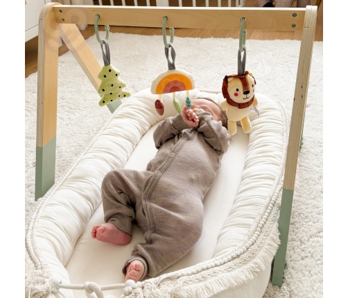 TOOKY TOY Baby Gym Stojak Edukacyjny Gimnastyczny 3 Zawieszki