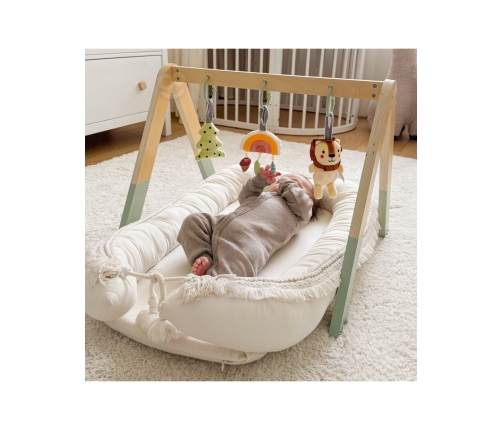 TOOKY TOY Baby Gym Stojak Edukacyjny Gimnastyczny 3 Zawieszki