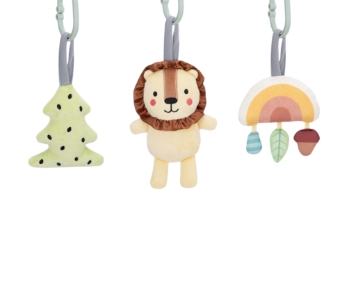 TOOKY TOY Baby Gym Stojak Edukacyjny Gimnastyczny 3 Zawieszki