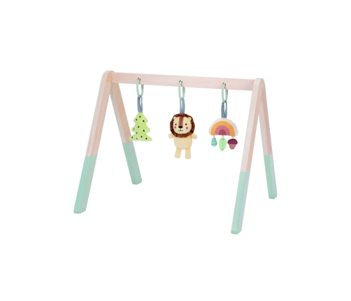 TOOKY TOY Baby Gym Stojak Edukacyjny Gimnastyczny 3 Zawieszki