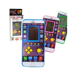 WOOPIE Elektroniczna Gra Mini Tetris Kieszonkowa Wersja