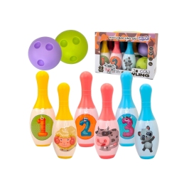 WOOPIE Kręgle dla Dzieci Zwierzaki i Cyferki 8 el. WOOPIE Kręgle dla Dzieci Zwierzaki i Cyferki 8 el.