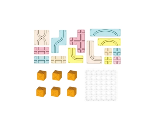 WOOPIE Zestaw Gier Planszowych Logicznych 10w1