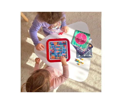 WOOPIE Stolik Gier Planszowych Logicznych 65 el. Zestaw 10w1