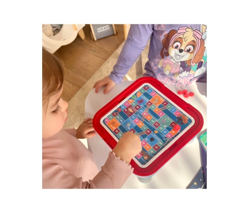 WOOPIE Stolik Gier Planszowych Logicznych 65 el. Zestaw 10w1