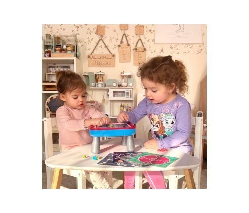 WOOPIE Stolik Gier Planszowych Logicznych 65 el. Zestaw 10w1