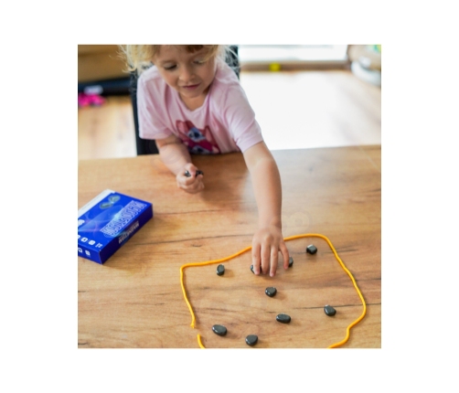 WOOPIE Gra Kamienie Magnetyczne w Sznurku 27 el.