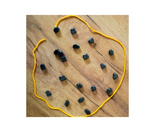 WOOPIE Gra Kamienie Magnetyczne w Sznurku 27 el.