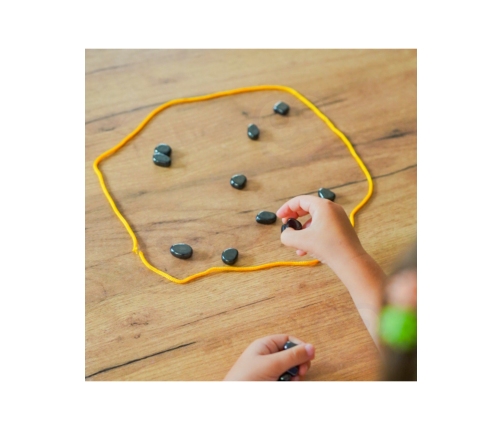 WOOPIE Gra Kamienie Magnetyczne w Sznurku 27 el.