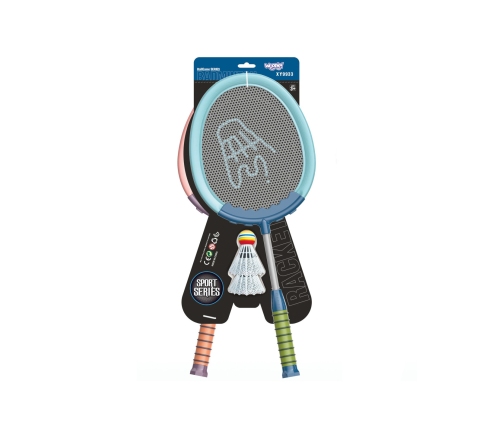 WOOPIE Badmintona rakešu komplekts 2 gab.