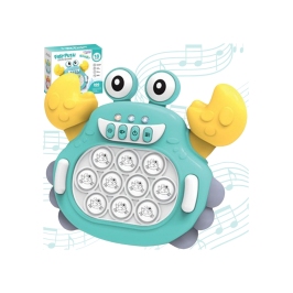 WOOPIE Gra POP IT Elektroniczna Antystresowa Zręcznościowa Krab Zielony WOOPIE Gra POP IT Elektroniczna Antystresowa Zręcznościowa Krab Zielony