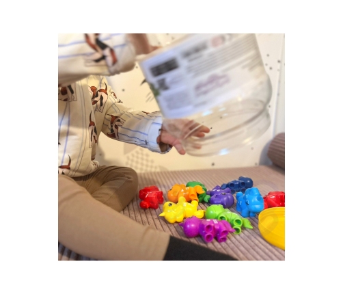 WOOPIE Figurki Montessori Zestaw Edukacyjny Jednorożce do Składania 