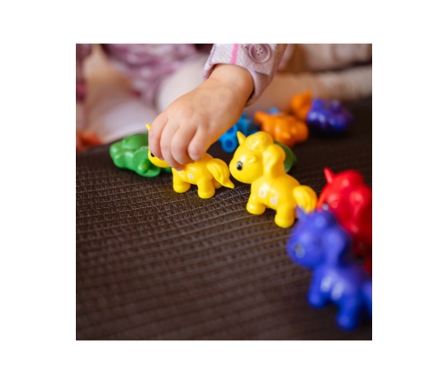 WOOPIE Figurki Montessori Zestaw Edukacyjny Jednorożce do Składania 