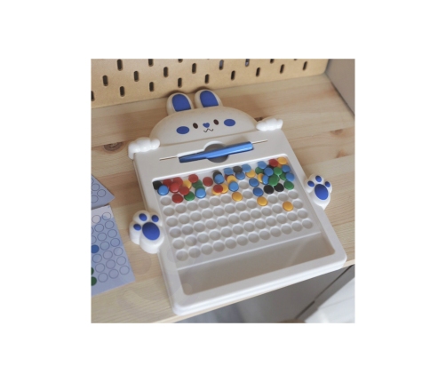 WOOPIE Talbica Magnetyczna Królik Niebieska 6szt.