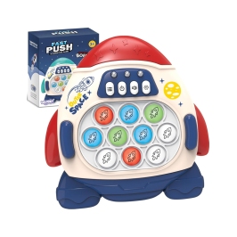 WOOPIE Gra POP IT Elektroniczna Antystresowa Zręcznościowa Rakieta red WOOPIE Gra POP IT Elektroniczna Antystresowa Zręcznościowa Rakieta red